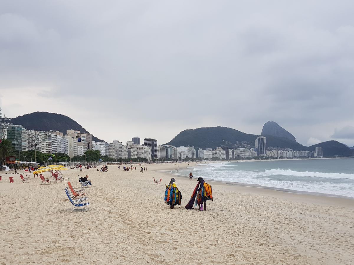 Copacabana Beach Rio de Janeiro Exteriör bild